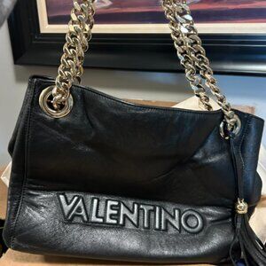 VALENTINO BY MARIO VALENTINO - Leather Luisa Embossed Tote